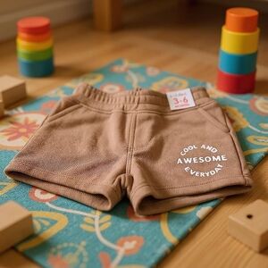 Garanimals Baby French Terry Shorts (3-6M)